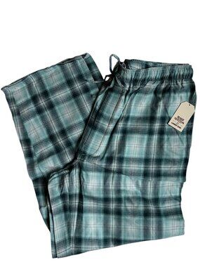 NWT Blake Shelton x Land's End Plaid Pajama Pants (Teal Shadow) - Size XL/T